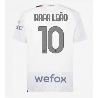 Camiseta AC Milan Rafael Leao #10 Segunda Equipación Replica 2023-24 mangas cortas